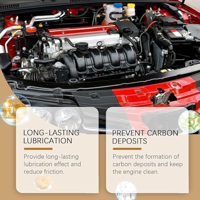 كاست ويف واقي فعال ضد التآكل، وعامل عالي الأداء لمقاومة الاحتكاك وتقليل الضوضاء لمحركات البنزين والديزل، وكفاءة استهلاك الوقود، 1 نقطة في الثانية - Image 2